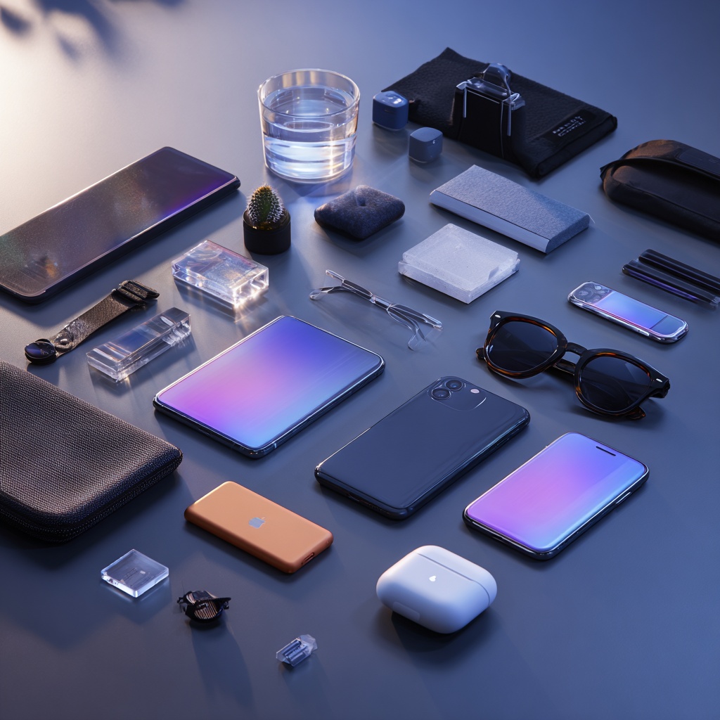 Mobile and product experience visual